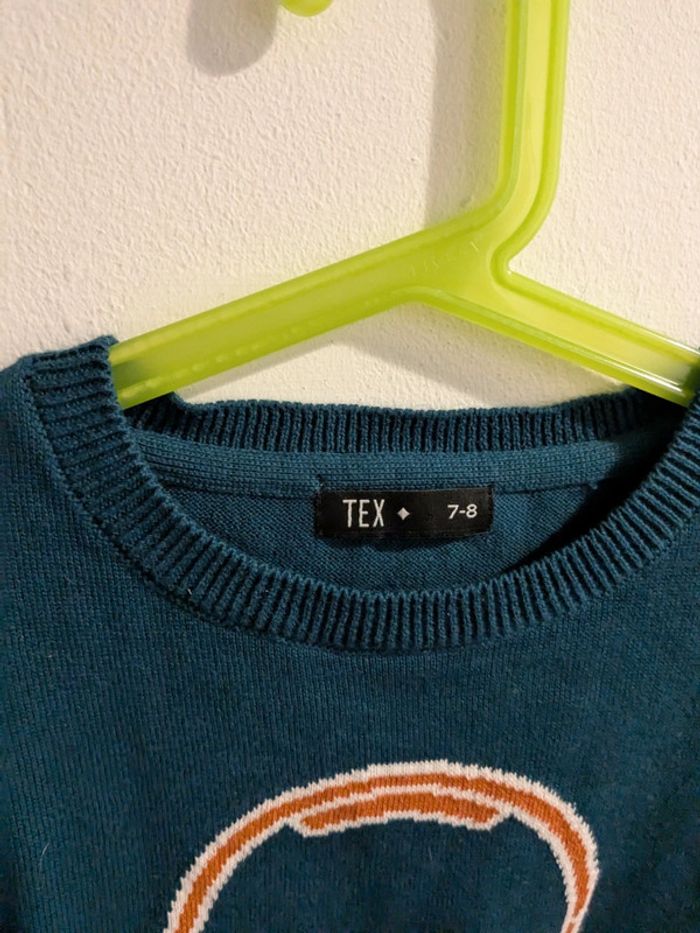 Pull bleu casque audio Neuf jamais porté - photo numéro 3