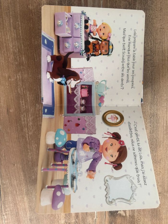 Livre Lola joue à la dînette - photo numéro 3