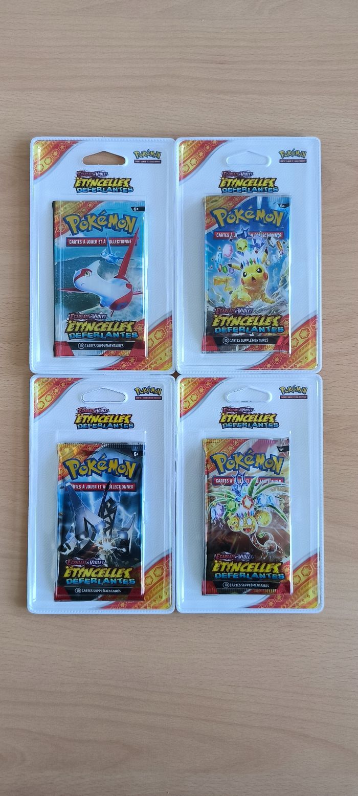 ARTSET Pokémon Étincelles Déferlantes EV8