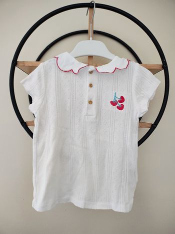 36mois 3 ans teeshirt col été mots d enfant 