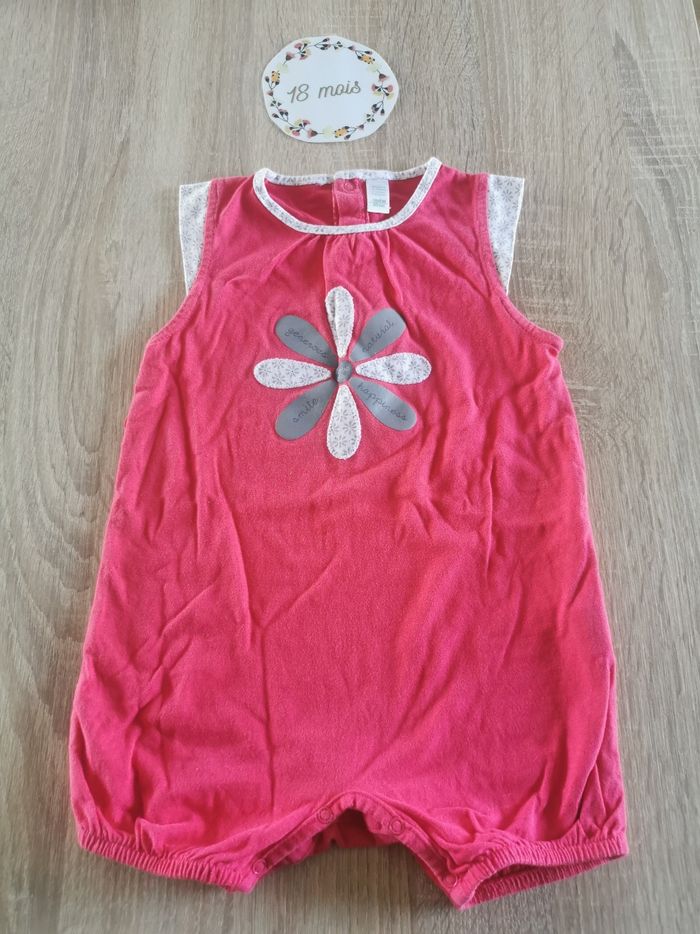 Barboteuse bebe fille obaibi 18mois tbe