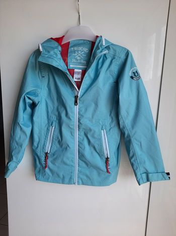 parka imperméable coupe Vent TRIBORD Taille 6 ans (115-124 cm)