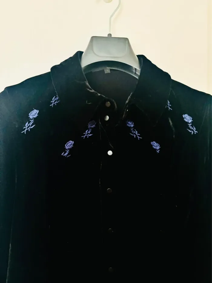 Blouse en velours - photo numéro 2