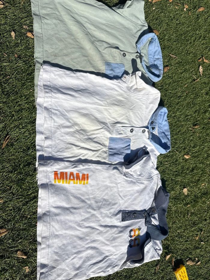 Lot de 3 polo in extensio