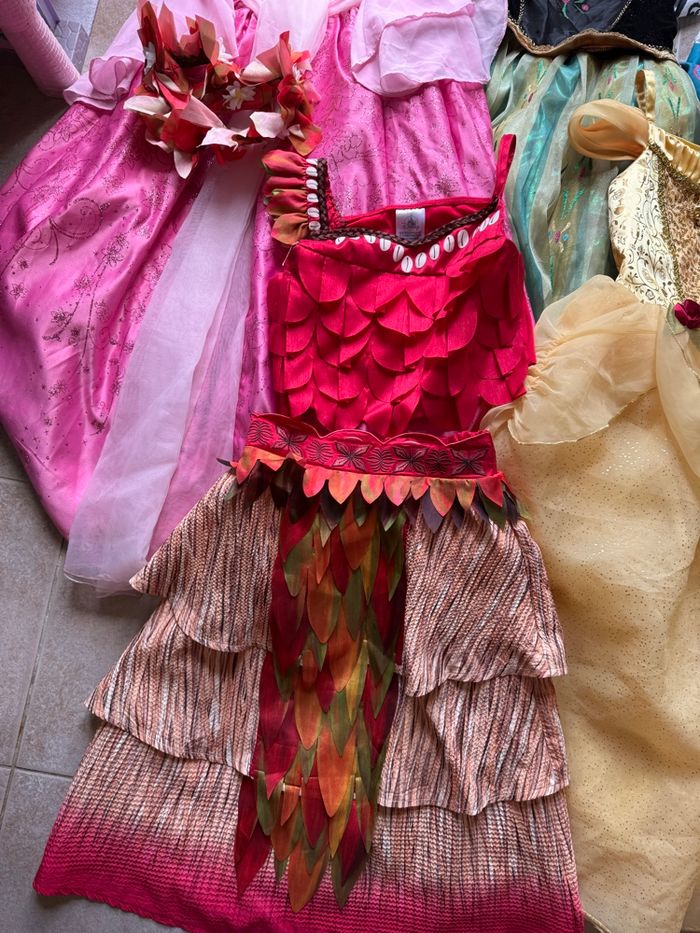 Déguisement Disney robe de princesse 9 10 ans - photo numéro 2