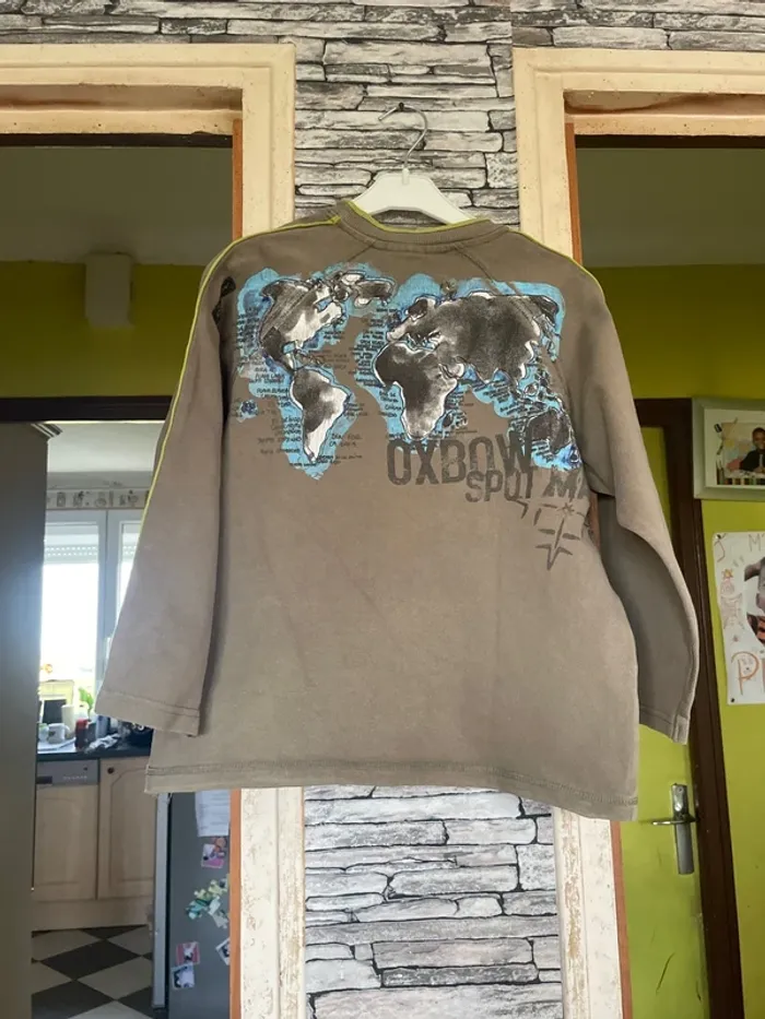 Sweat-shirt garçon oxbow 8 ans - photo numéro 3