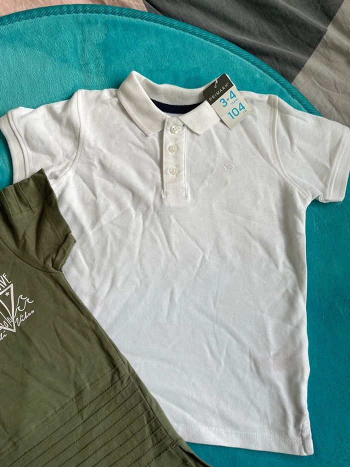 Lot polo primark 3/4 ans neuf - photo numéro 4