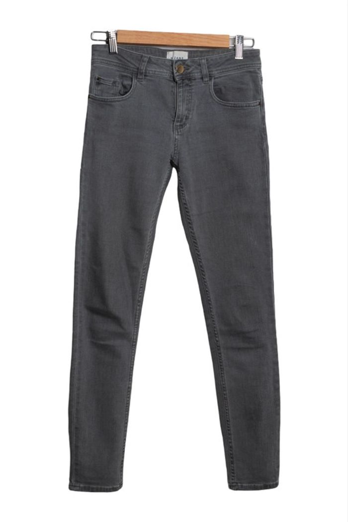 Jean slim gris anthracite – Sézane Denim – Taille 36 - photo numéro 2