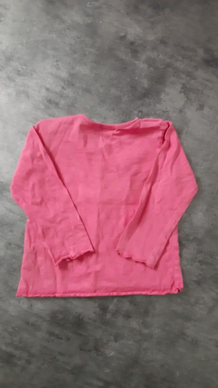 T-shirt manche longue fille 100% coton - photo numéro 4