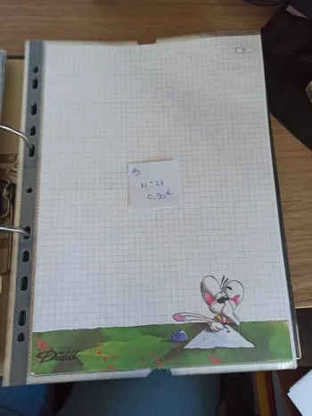 Feuille Diddl A4 27 0,90€