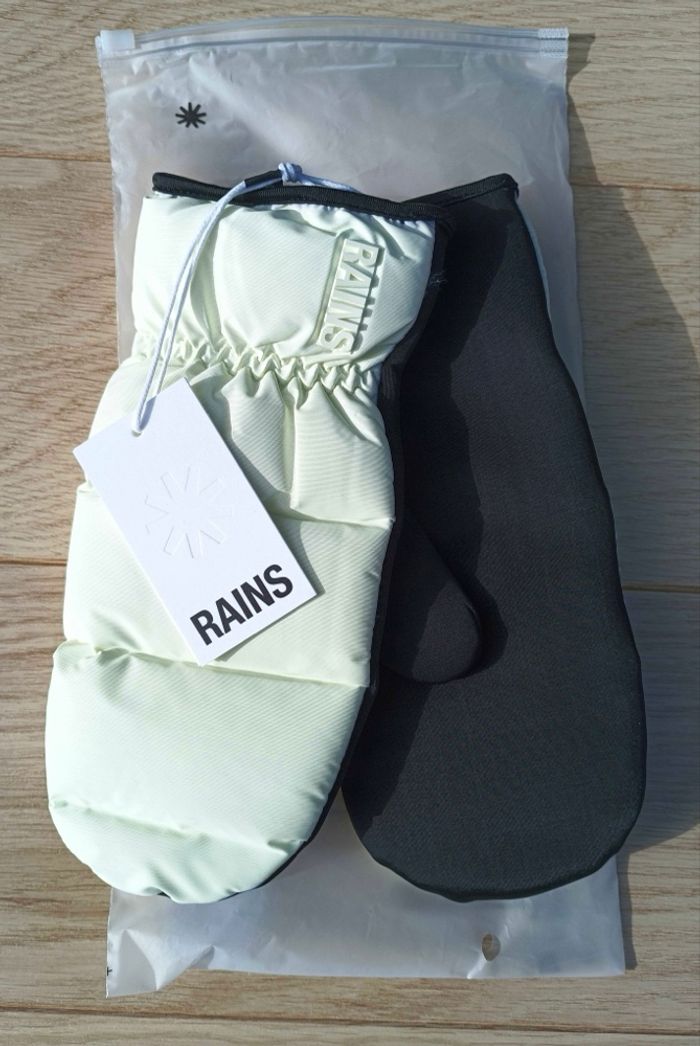 Moufles Rains écru unisexe taille M neuf - photo numéro 2