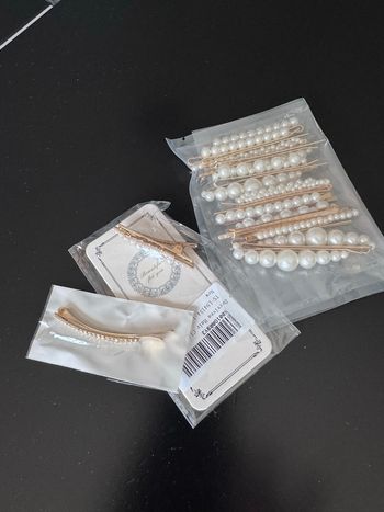 Ensemble N.3 accessoires pour cheveux Mariage 