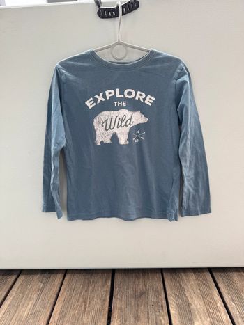 T shirt ours polaire