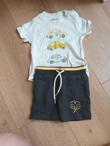 Ensemble été 9 mois Mayoral