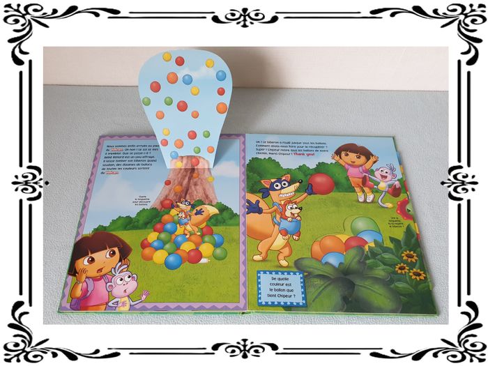 Livre cartonné Dora "Bravo Chipper". - photo numéro 2