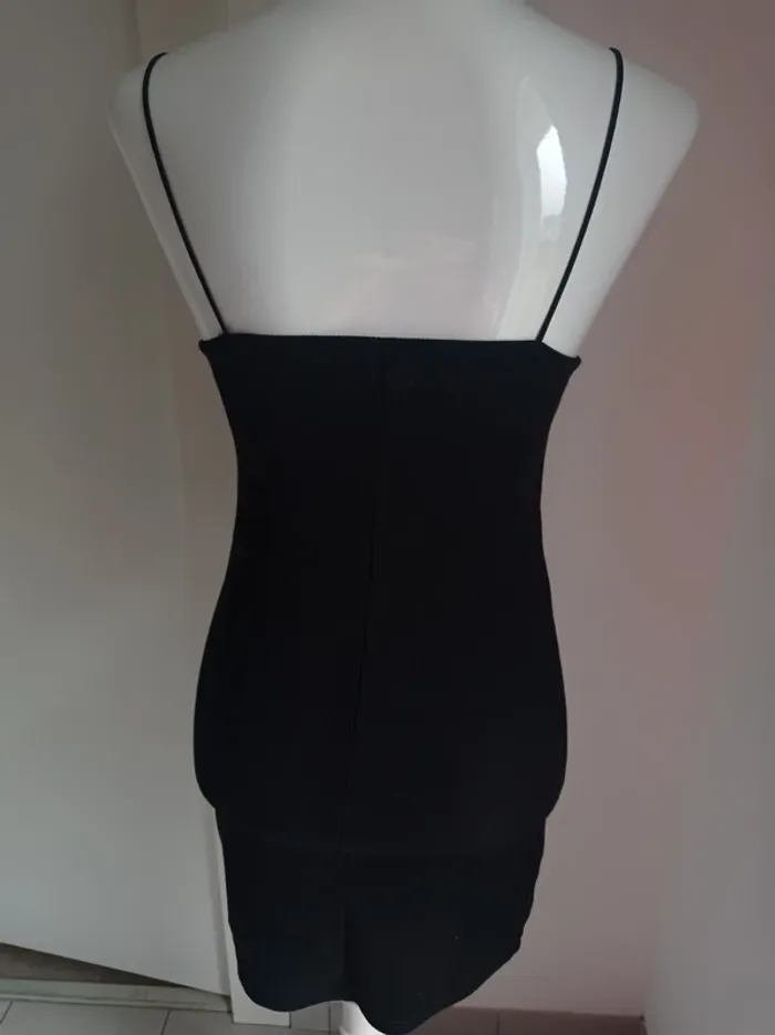 Robe sexy moulante noir côtelé T.M Shein - photo numéro 3
