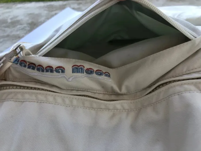 Banana Moon vintage Manteau de ski / Ski coat jacket cream beige Womens L - photo numéro 6