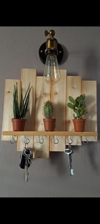 Etagere porte clefs