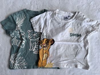 2 t-shirt 12 mois