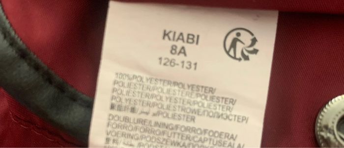 Manteau marine à capuche fille 8 ans Kiabi - photo numéro 3