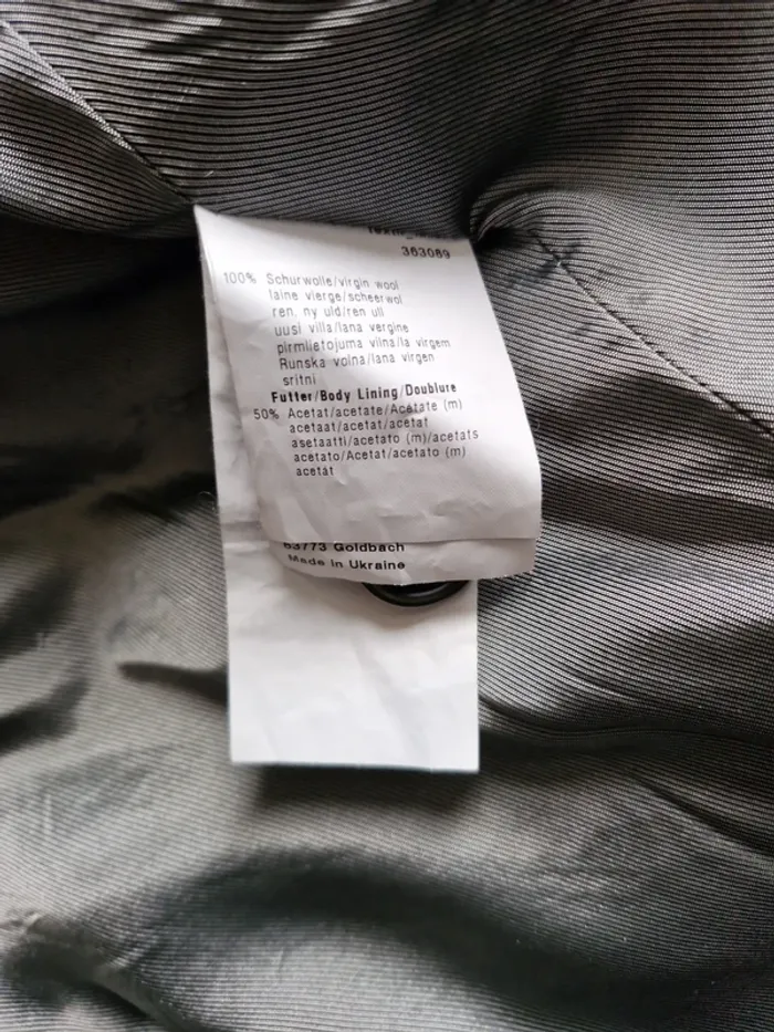 Veste BASLER laine & cachemire – Taille 50 ( 52 FR) - photo numéro 5