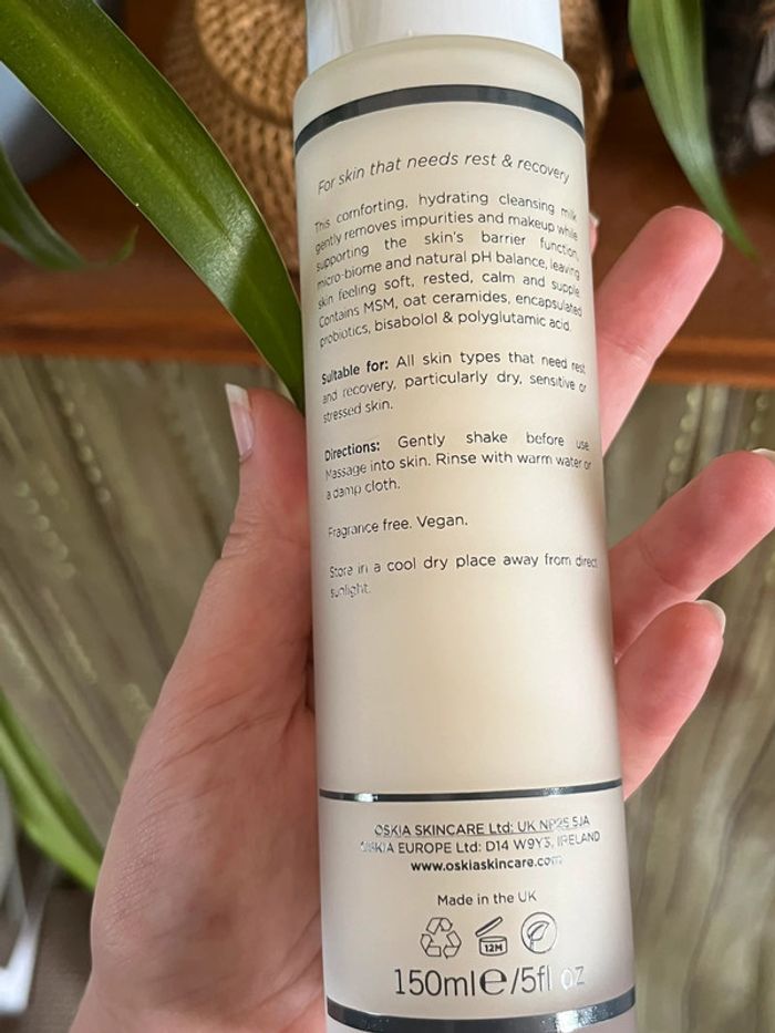Lait démaquillant - restore, calme et hydrate - 150 mL - photo numéro 3