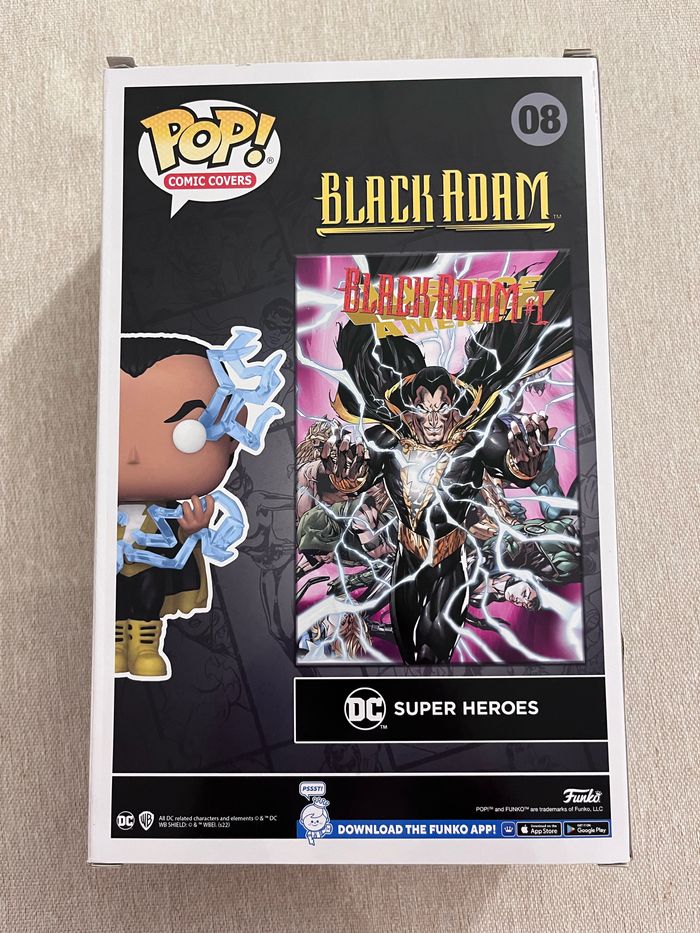 Funko pop black Adam 08 DC comics - photo numéro 2