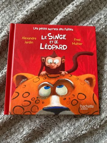 Livre McDo le singe et le léopard