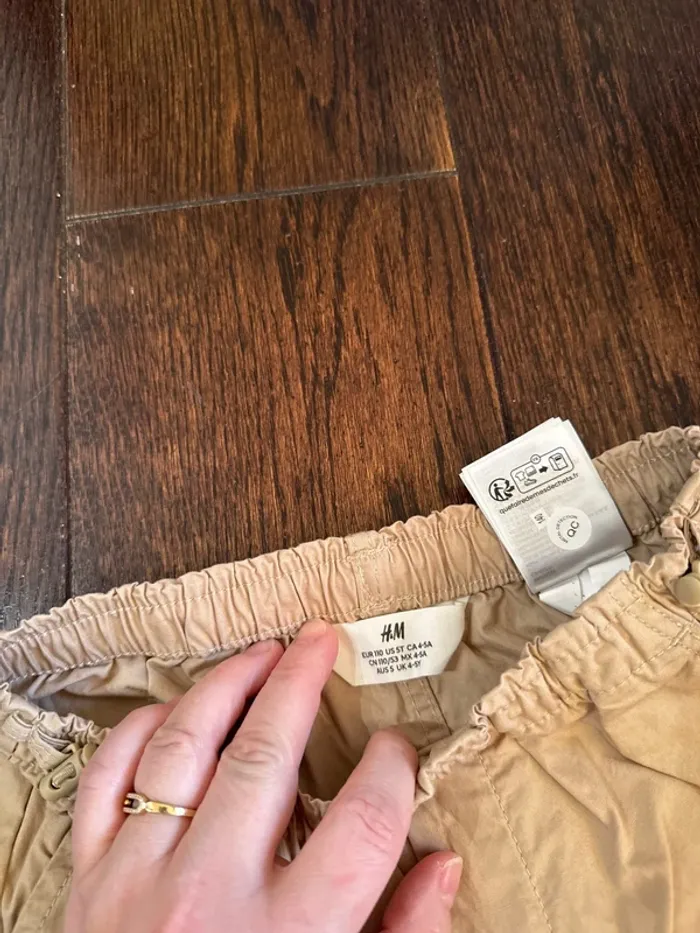 Pantalon, cargo, fluide, fille - photo numéro 5