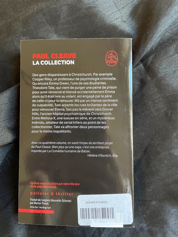 Livre Paul cleave la collection - photo numéro 2