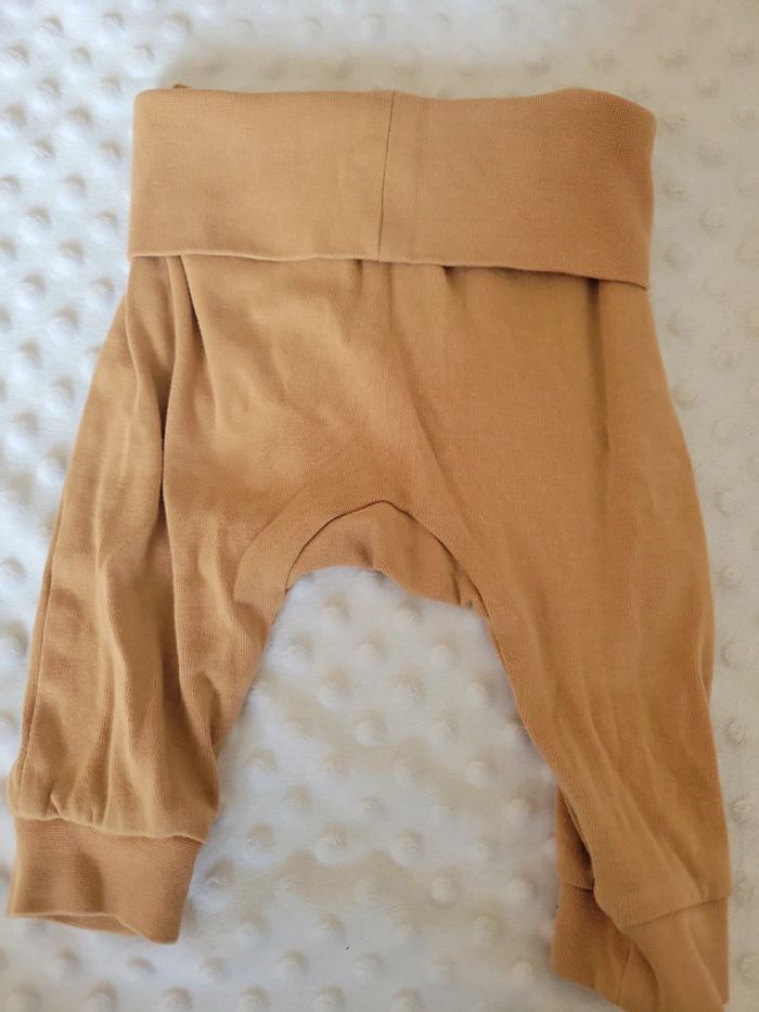 Pantalon camel mixte 4-6 mois – H&M - photo numéro 2