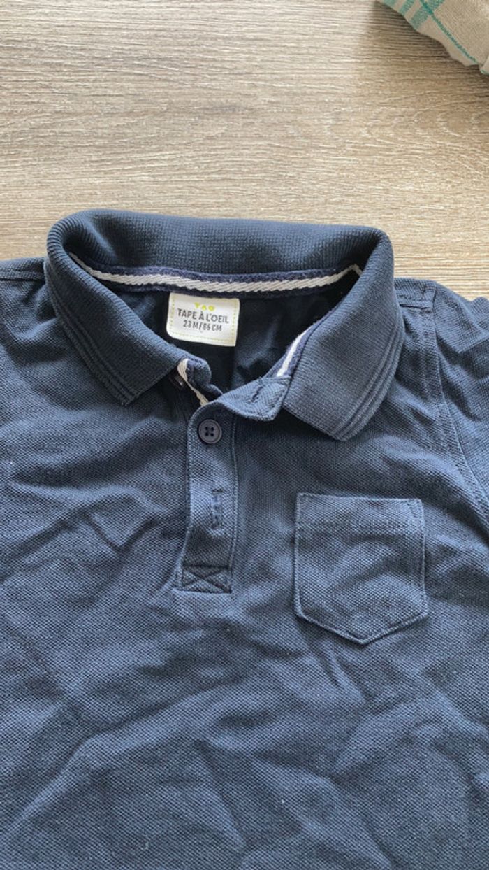 Polo bleu marine - photo numéro 2