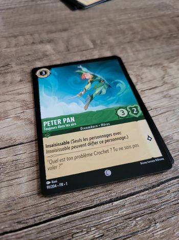 Carte Lorcana Peter Pan