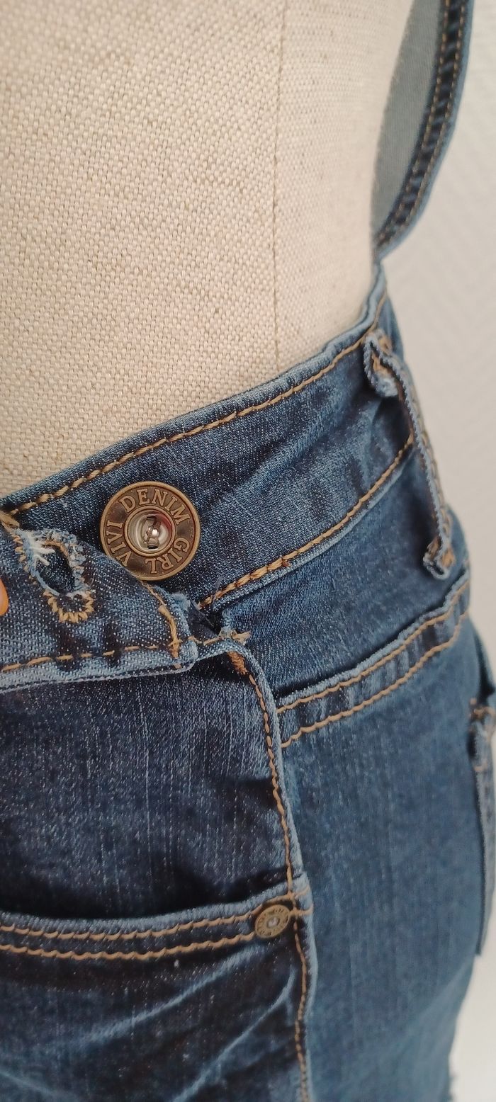 Très jolie robe jeans femme T M - photo numéro 8