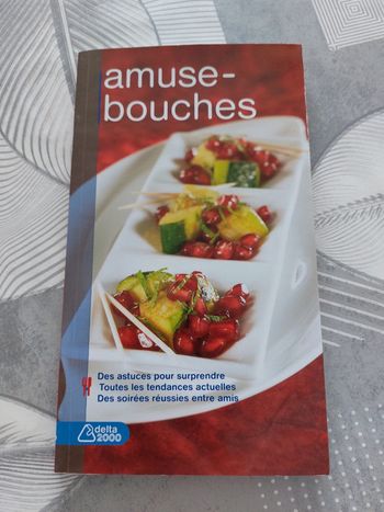 Livre de recette Amuse-bouches