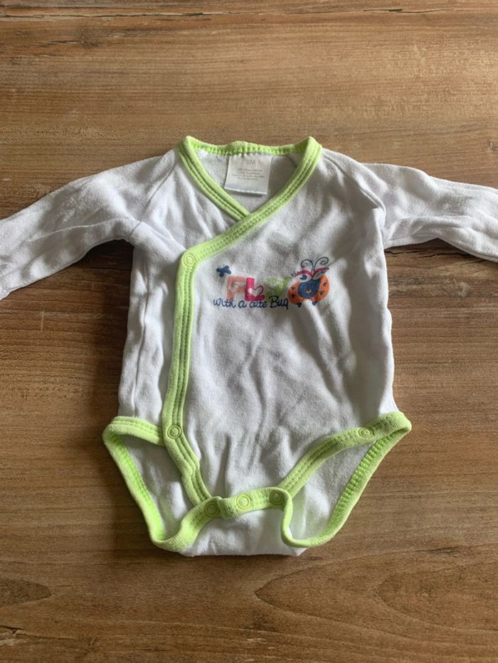 Lot de 3 pyjamas velours et de 3 body fille taille naissance - photo numéro 4
