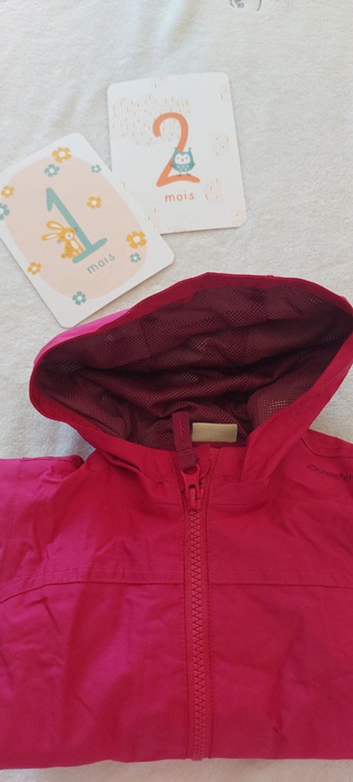 Parkas coupe vent bébé fille 12 mois - photo numéro 8