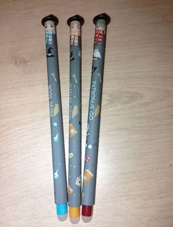 Stylos effaçables/ stylos gommes harry Potter 