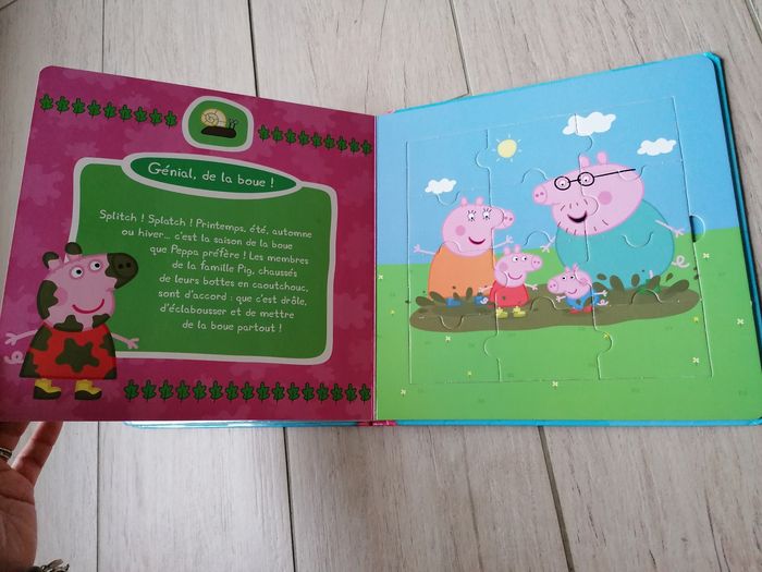Lot de 2 livres puzzles Peppa pig - photo numéro 7