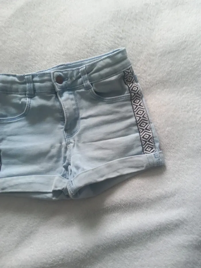 Short en jean lulu castagnette 6 ans - photo numéro 2
