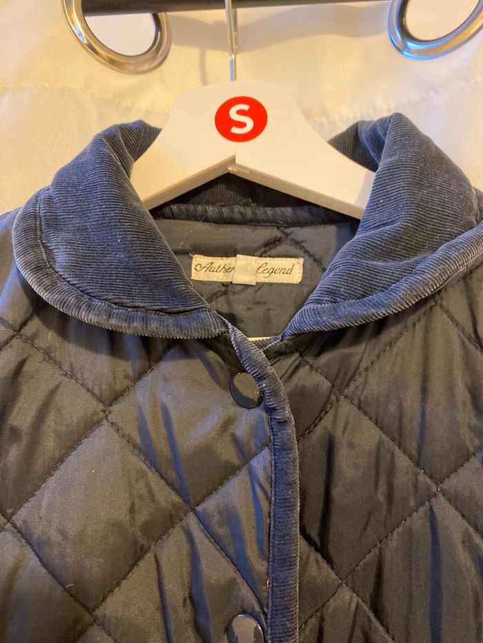 Veste authentic legende bleu marine style équestre - photo numéro 2