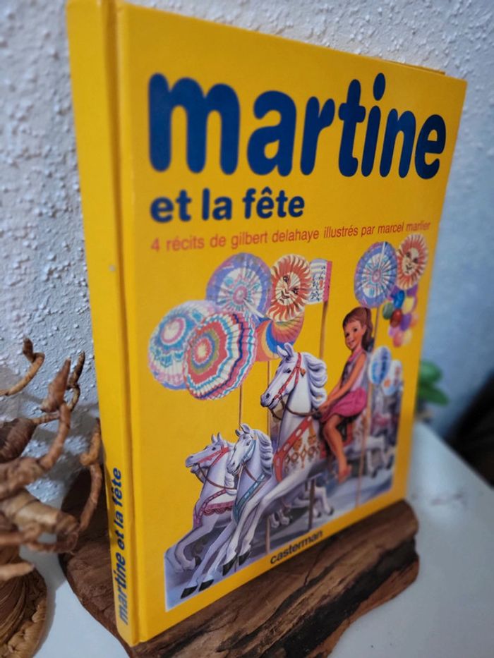 Grand Livre "Martine et la fête" 4 récits de Gilbert Delahaye - photo numéro 2