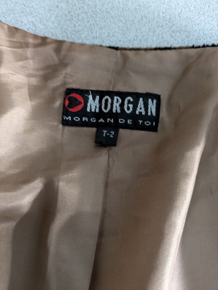 Tailleur jupe léopard fourrure Morgan 38 - photo numéro 4