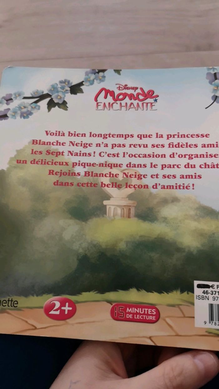 Livre blanche neige Disney hachette - photo numéro 2