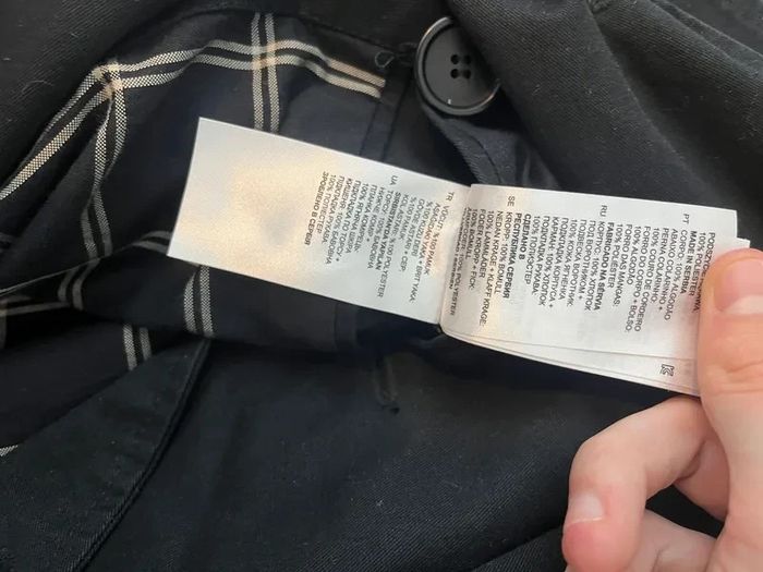 veste trench sandro noir old money taille S 680B - photo numéro 8