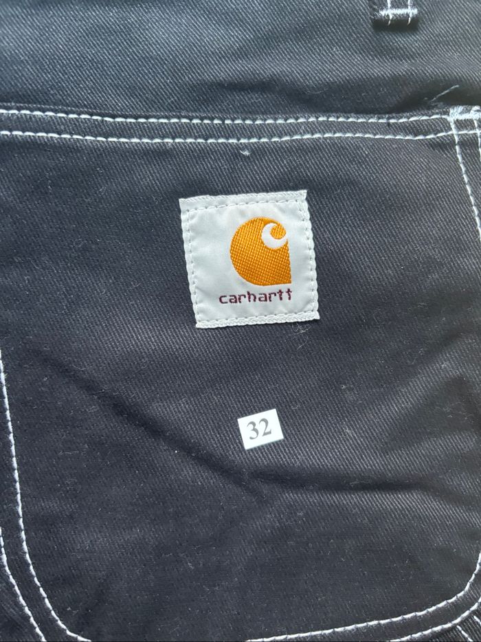 Short Carhartt Single Knee Rework Noir M / 32 - photo numéro 2