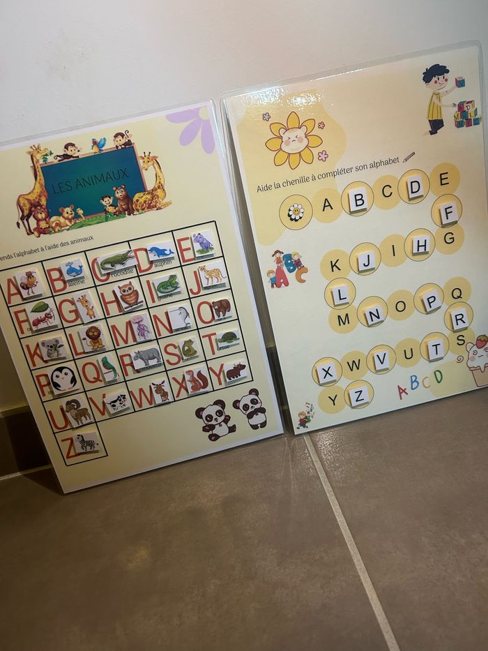 Apprendre l’alphabet