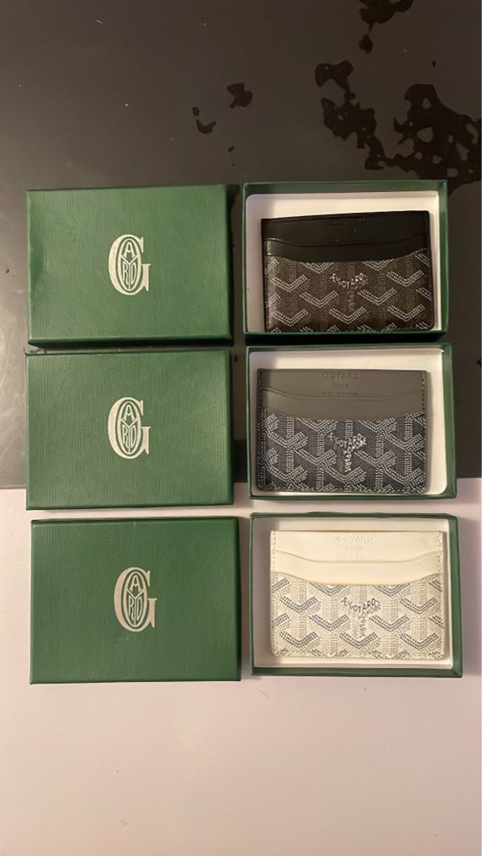 porte-carte Goyard 3 coloris disponible