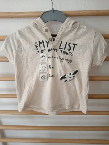 T-shirt a capuche kiabi