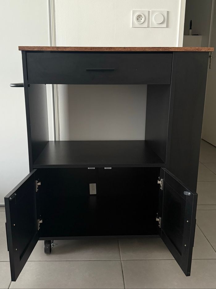 meuble de rangement à roulette pour cuisine - photo numéro 2